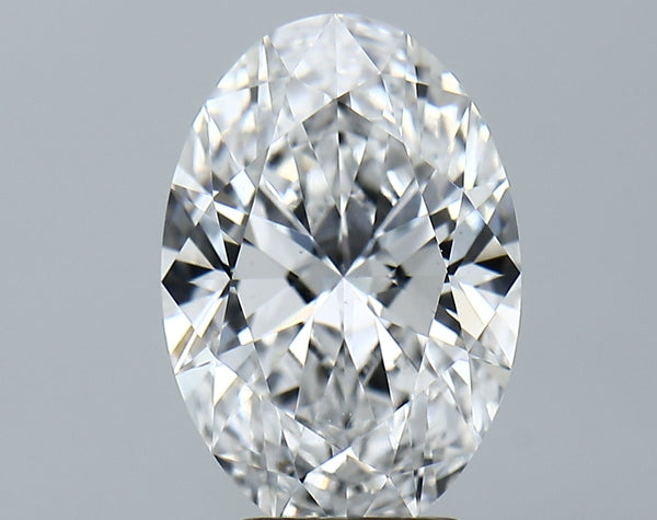 Lab-Grown 4.02 Carat Oval Shape Diamond color D Clarity VS1, precious stones, engagement diamonds