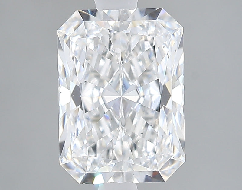 Lab-Grown 2.11 Carat Radiant Cut Diamond color E Clarity VS2 With GIA Certificate, precious stones, engagement diamonds