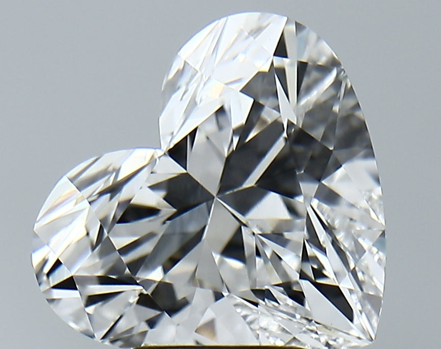 Lab-Grown 4.12 Carat Heart Shape Diamond color D Clarity VVS2, precious stones, engagement diamonds