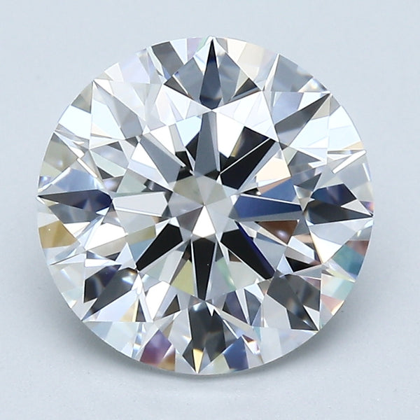 3.08 Carat Round Brilliant Natural Mined Diamond D Color VVS2 Clarity With GIA Certificate, natural diamonds, precious stones, engagement diamonds
