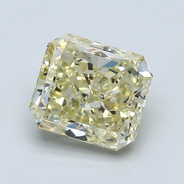 1.01 Carat Radiant Cut Natural Mined Diamond Y Color VVS2 Clarity With GIA Certificate, natural diamonds, precious stones, engagement diamonds