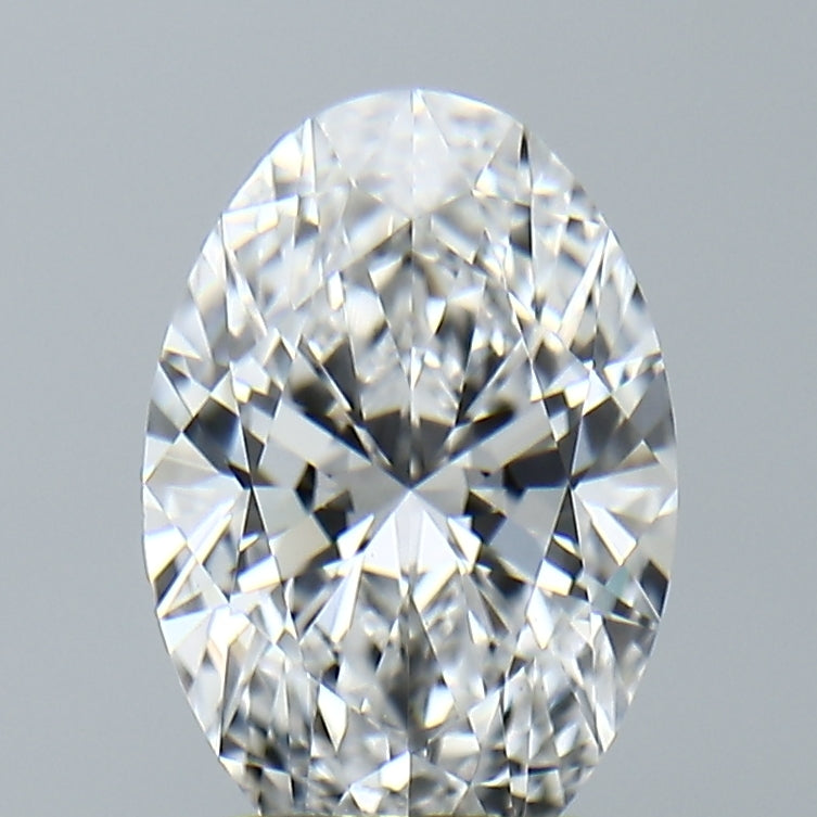 Lab-Grown 2.32 Carat Oval Shape Diamond color E Clarity VS1, precious stones, engagement diamonds