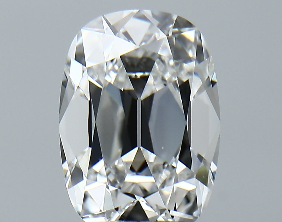 Lab-Grown 3.75 Carat Antique Cushion Cut Diamond color E Clarity VVS2, precious stones, engagement diamonds