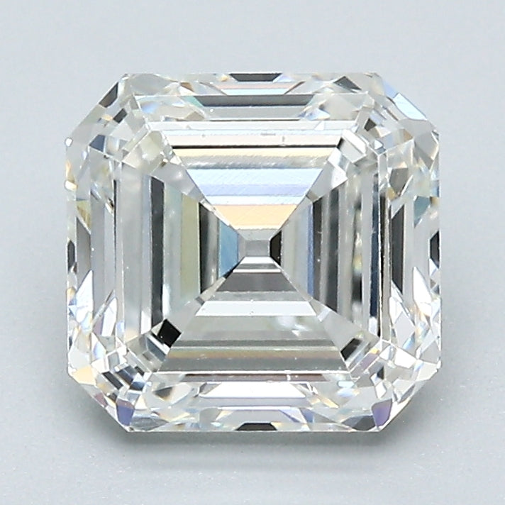 2.00 Carat Asscher Cut Natural Mined Diamond H Color VS1 Clarity With GIA Certificate, natural diamonds, precious stones, engagement diamonds
