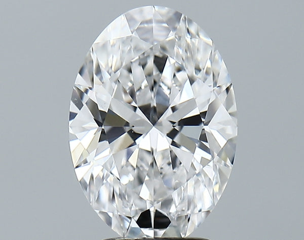 Lab-Grown 2.85 Carat Oval Shape Diamond color D Clarity VS1 With GIA Certificate, precious stones, engagement diamonds