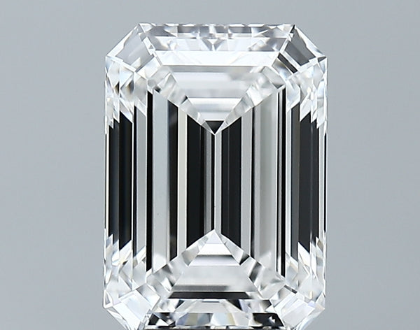Lab-Grown 3.14 Carat Emerald Cut Diamond color D Clarity VVS2 With GIA Certificate, precious stones, engagement diamonds