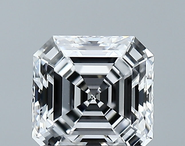 Lab-Grown 1.35 Carat Asscher Cut Diamond color D Clarity VS1 With GIA Certificate, precious stones, engagement diamonds