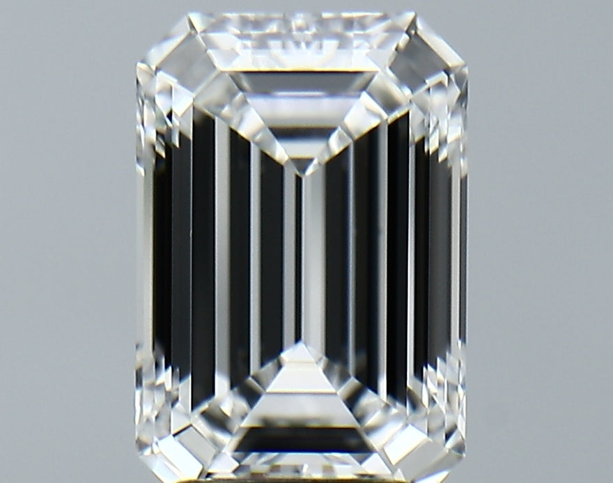Lab-Grown 3.18 Carat Emerald Cut Diamond color F Clarity VVS2 With GIA Certificate, precious stones, engagement diamonds