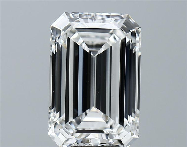 Lab-Grown 5.54 Carat Emerald Cut Diamond color E Clarity VS1, precious stones, engagement diamonds