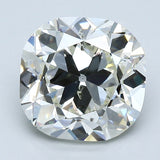 3.60 Carat Old Miner Cut Diamond color K Clarity SI2, natural diamonds, precious stones, engagement diamonds