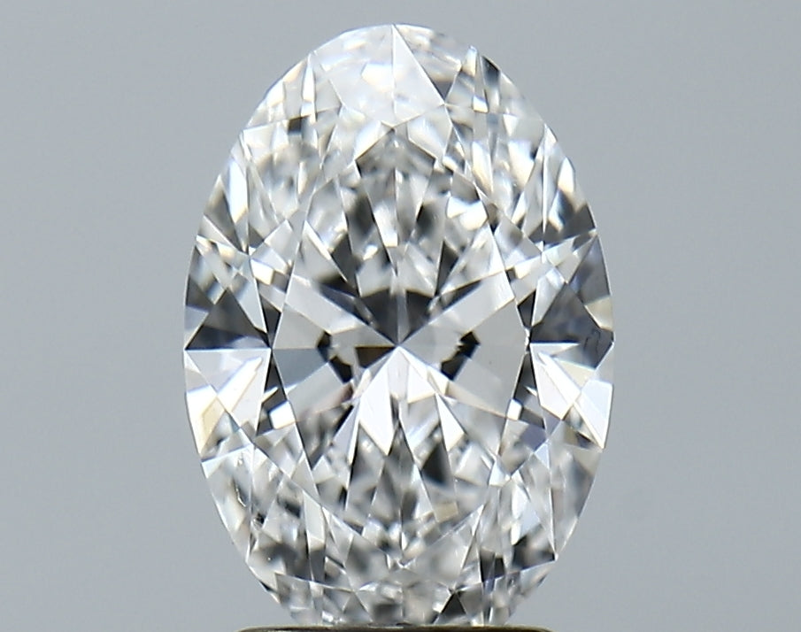 Lab-Grown 2.12 Carat Oval Shape Diamond color E Clarity VS1 With GIA Certificate, precious stones, engagement diamonds