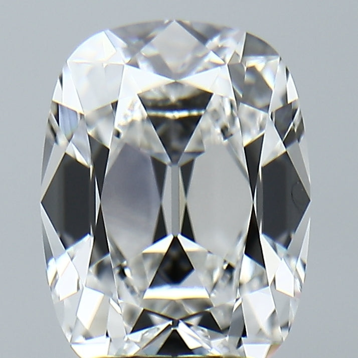 Lab-Grown 3.55 Carat Antique Cushion Cut Diamond color E Clarity VVS2, precious stones, engagement diamonds