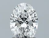 Lab-Grown 1.37 Carat Oval Shape Diamond color E Clarity VVS1 With GIA Certificate, precious stones, engagement diamonds