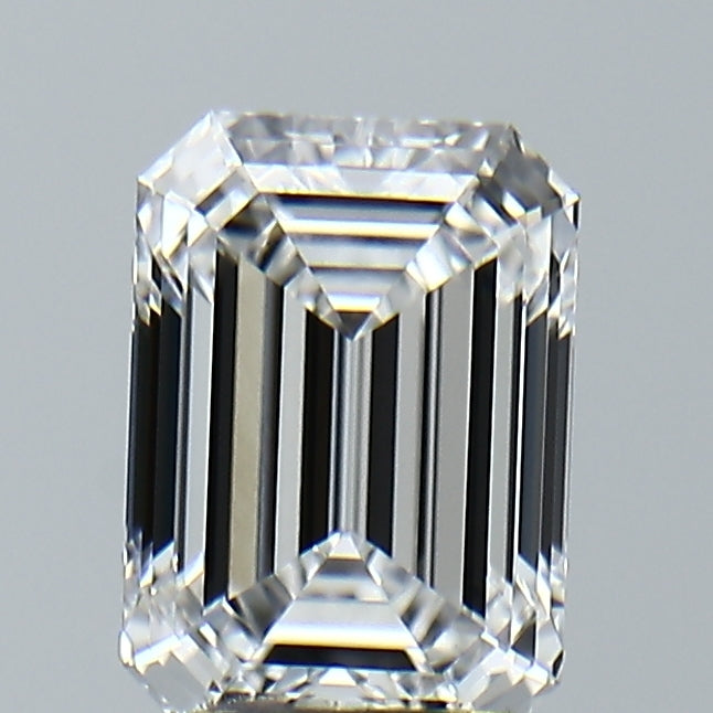 Lab-Grown 2.01 Carat Emerald Cut Diamond color D Clarity VVS2, precious stones, engagement diamonds