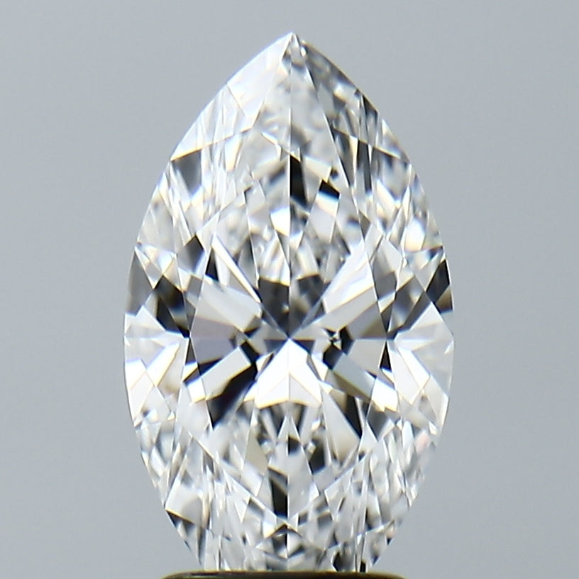 Lab-Grown 2.21 Carat Marquis Shape Diamond color E Clarity VVS2, precious stones, engagement diamonds