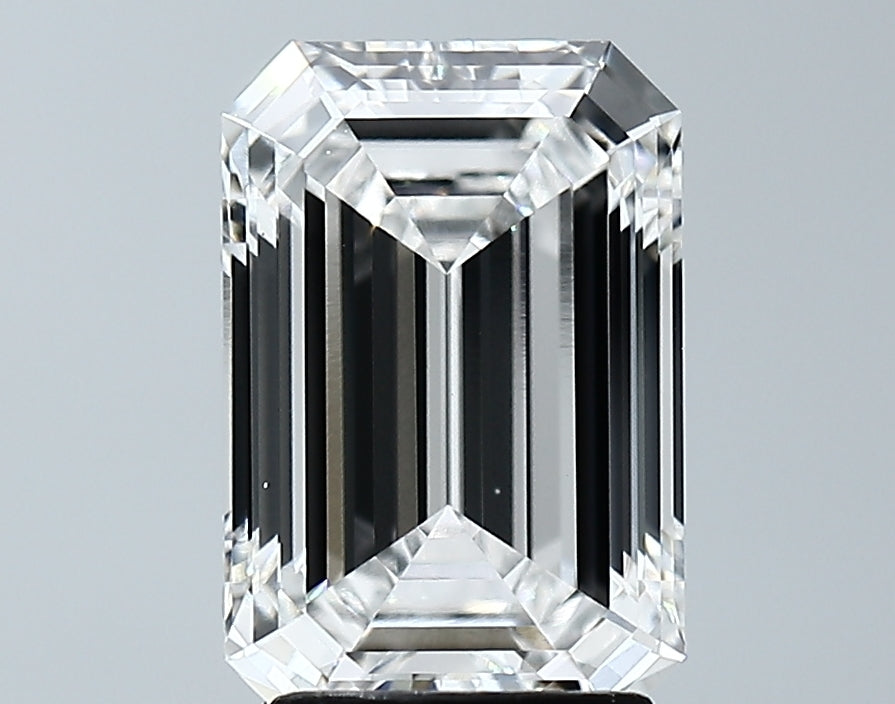 Lab-Grown 2.83 Carat Emerald Cut Diamond color E Clarity VS1 With GIA Certificate, precious stones, engagement diamonds
