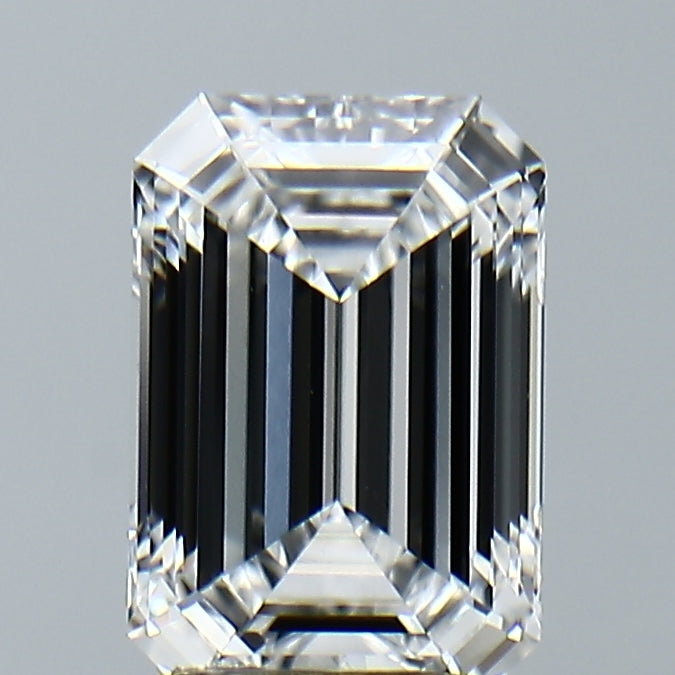 Lab-Grown 2.06 Carat Emerald Cut Diamond color D Clarity VVS2, precious stones, engagement diamonds