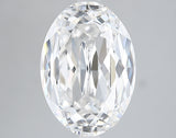 Lab-Grown 4.69 Carat Oval Modified Shape Diamond color F Clarity VS1 With GIA Certificate, precious stones, engagement diamonds