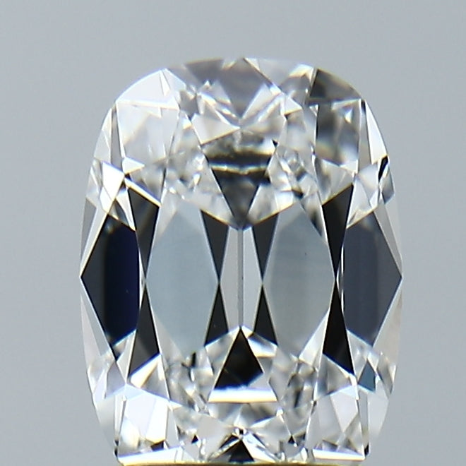 Lab-Grown 2.18 Carat Antique Cushion Cut Diamond color E Clarity VVS2, precious stones, engagement diamonds
