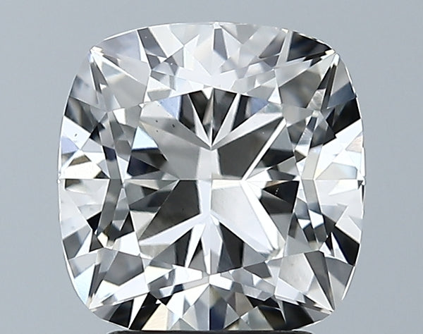 Lab-Grown 2.63 Carat Square Cushion Cut Diamond color I Clarity VS1 With GIA Certificate, precious stones, engagement diamonds