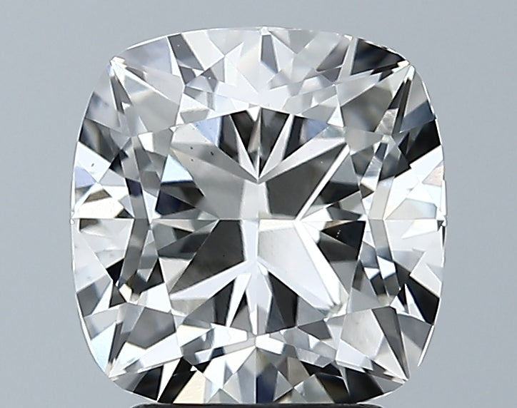 Lab-Grown 2.63 Carat Square Cushion Cut Diamond color I Clarity VS1 With GIA Certificate, precious stones, engagement diamonds