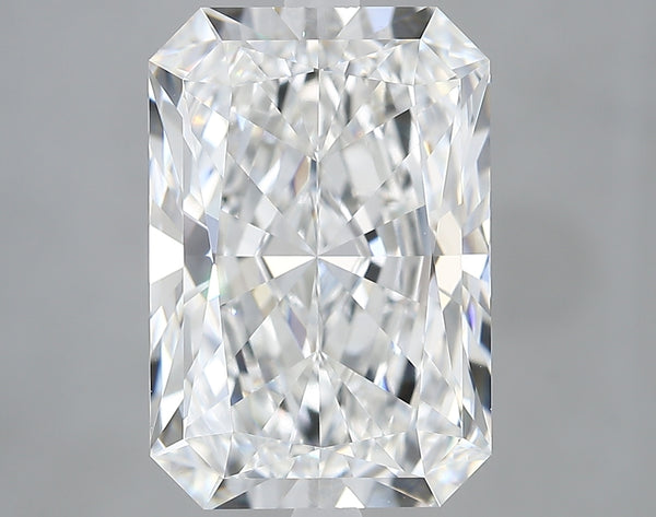 Lab-Grown 5.37 Carat Radiant Cut Diamond color E Clarity VVS2, precious stones, engagement diamonds