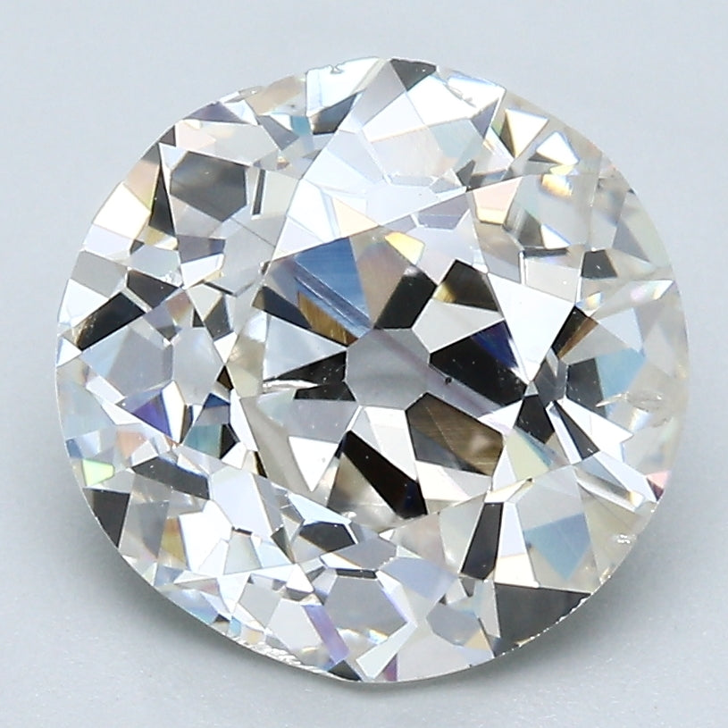3.42 Carat Old European Cut Natural Mined Diamond I Color SI2 Clarity With GIA Certificate, natural diamonds, precious stones, engagement diamonds