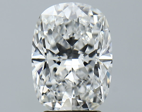 Lab-Grown 3.07 Carat Cushion Brilliant Diamond color D Clarity VS1, precious stones, engagement diamonds