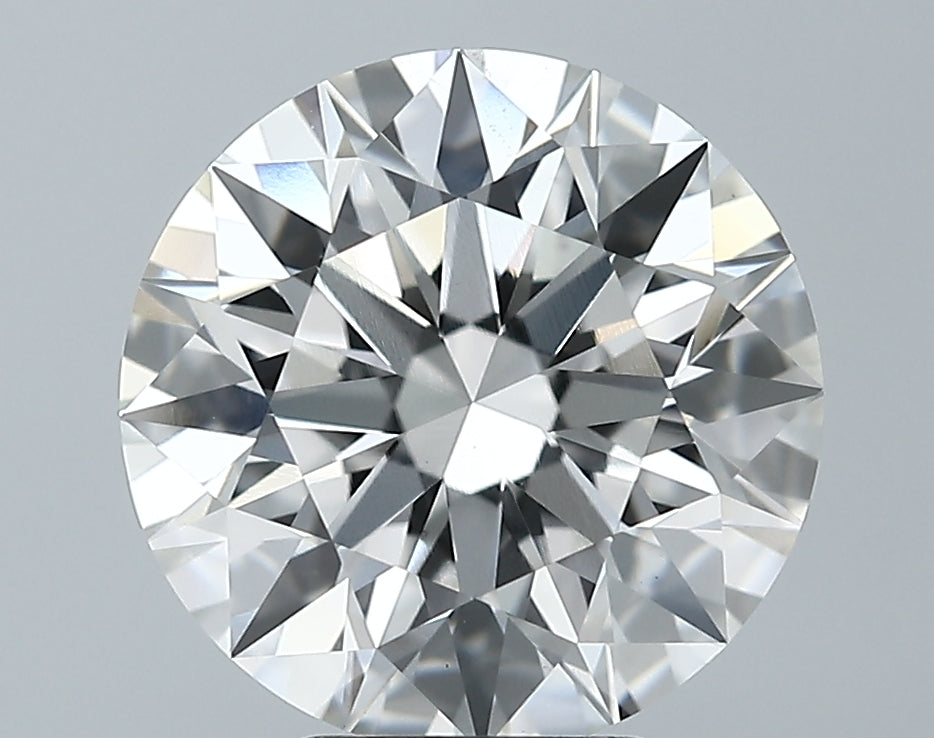 Lab-Grown 4.70 Carat Round Brilliant Diamond color F Clarity VS2 With GIA Certificate, precious stones, engagement diamonds