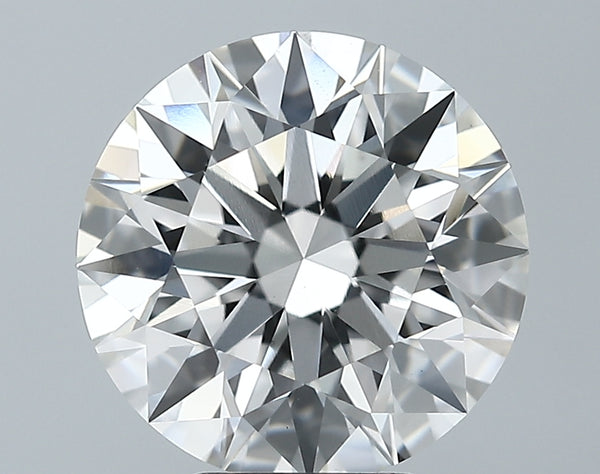 Lab-Grown 4.70 Carat Round Brilliant Diamond color F Clarity VS2 With GIA Certificate, precious stones, engagement diamonds