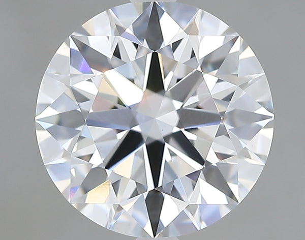 Lab-Grown 2.88 Carat Round Brilliant Diamond color D Clarity VVS2, precious stones, engagement diamonds