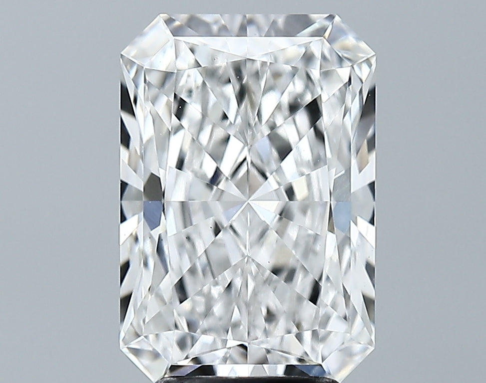 Lab-Grown 3.67 Carat Radiant Cut Diamond color E Clarity VS2 With GIA Certificate, precious stones, engagement diamonds