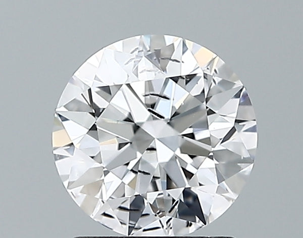 Lab-Grown 1.21 Carat Round Brilliant Diamond color D Clarity I1 With GIA Certificate, precious stones, engagement diamonds