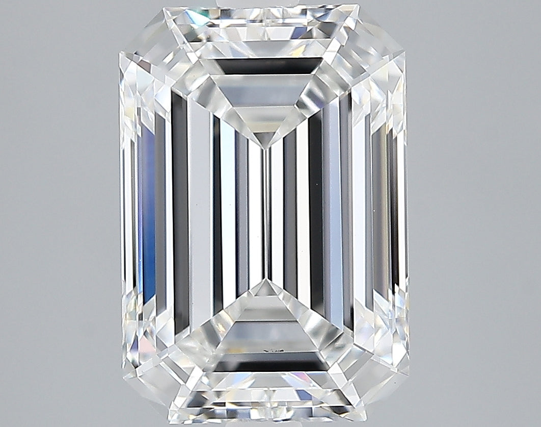 Lab-Grown 3.33 Carat Emerald Cut Diamond color E Clarity VVS2, precious stones, engagement diamonds