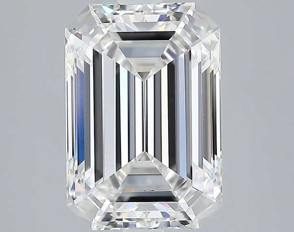 Lab-Grown 3.33 Carat Emerald Cut Diamond color E Clarity VVS2, precious stones, engagement diamonds