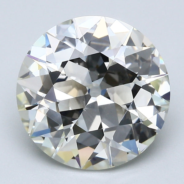 4.07 Carat Old European Cut Diamond color K Clarity SI1, natural diamonds, precious stones, engagement diamonds