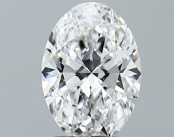 Lab-Grown 1.50 Carat Oval Shape Diamond color D Clarity VVS2 With GIA Certificate, precious stones, engagement diamonds