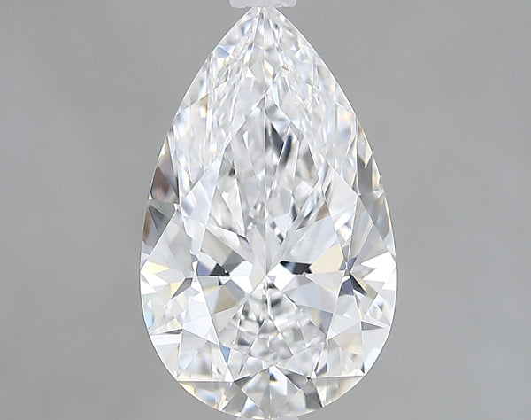 Lab-Grown 2.29 Carat Pear Shape Diamond color D Clarity VS1 With GIA Certificate, precious stones, engagement diamonds