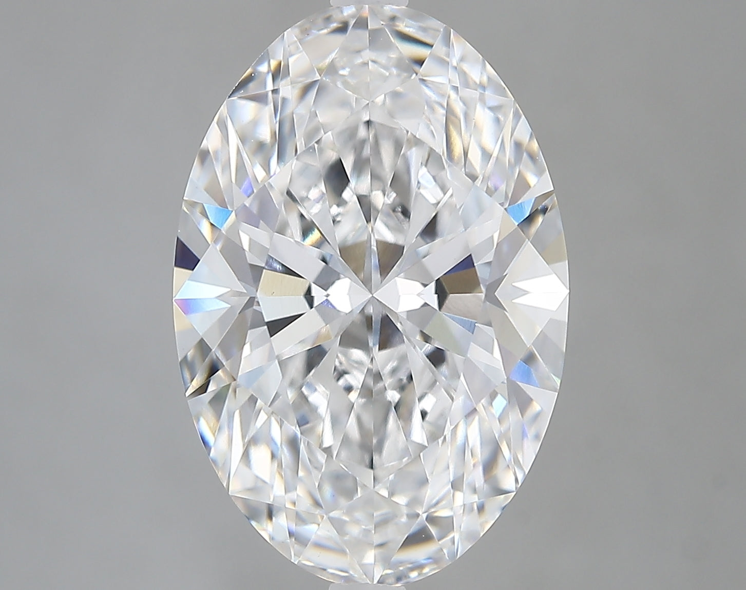 Lab-Grown 5.47 Carat Oval Shape Diamond color E Clarity VVS2 With GIA Certificate, precious stones, engagement diamonds