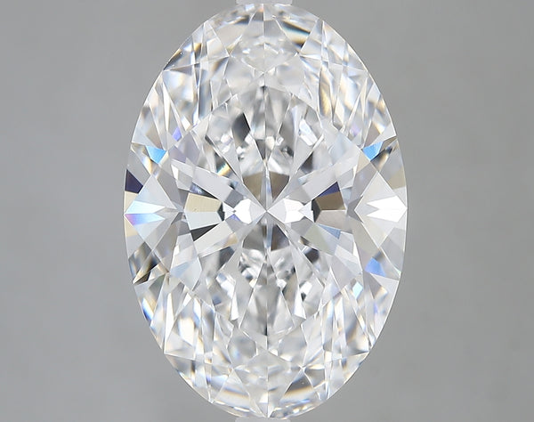 Lab-Grown 5.47 Carat Oval Shape Diamond color E Clarity VVS2 With GIA Certificate, precious stones, engagement diamonds