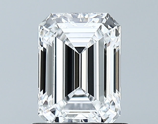 Lab-Grown 1.02 Carat Emerald Cut Diamond color D Clarity VVS2 With GIA Certificate, precious stones, engagement diamonds