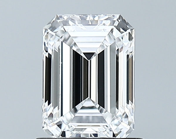 Lab-Grown 1.02 Carat Emerald Cut Diamond color D Clarity VVS2 With GIA Certificate, precious stones, engagement diamonds