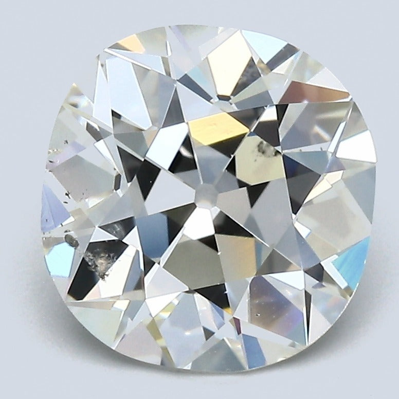 3.24 Carat Old Miner Cut Antique Natural Mined Diamond J Color SI2 Clarity With GIA Certificate, natural diamonds, precious stones, engagement diamonds