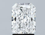 Lab-Grown 1.89 Carat Radiant Cut Diamond color D Clarity VS1 With GIA Certificate, precious stones, engagement diamonds