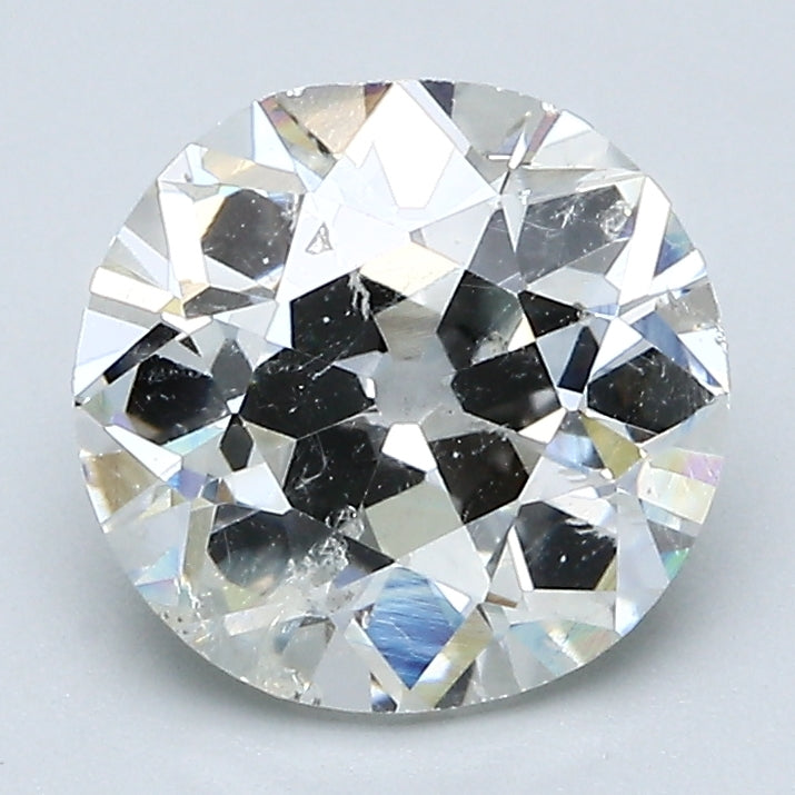 2.37 Carat Old European Cut Natural Mined Diamond J Color I1 Clarity With GIA Certificate, natural diamonds, precious stones, engagement diamonds