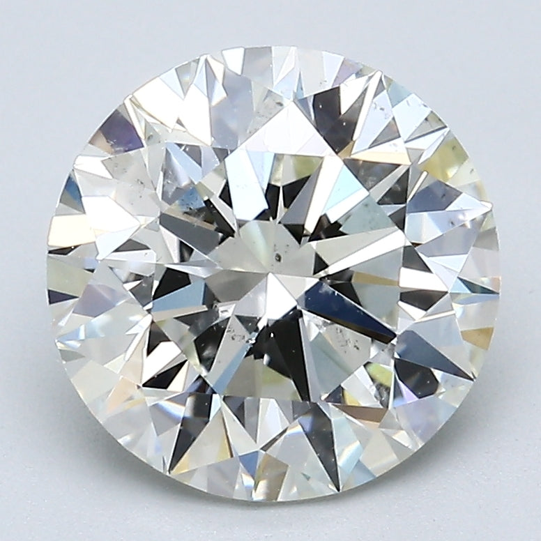 3.56 Carat Round Brilliant Natural Mined Diamond K Color SI1 Clarity With GIA Certificate, natural diamonds, precious stones, engagement diamonds