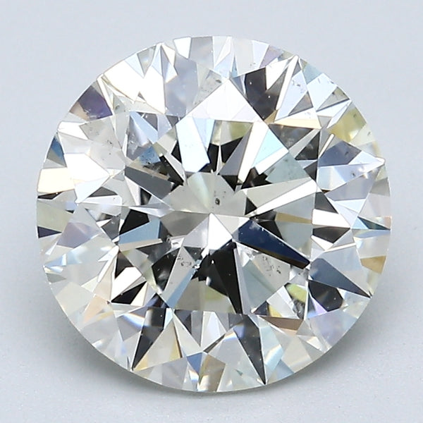3.56 Carat Round Brilliant Natural Mined Diamond K Color SI1 Clarity With GIA Certificate, natural diamonds, precious stones, engagement diamonds