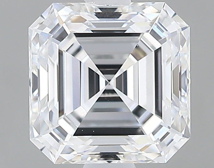 Lab-Grown 1.54 Carat Asscher Cut Diamond color D Clarity VS1 With GIA Certificate, precious stones, engagement diamonds