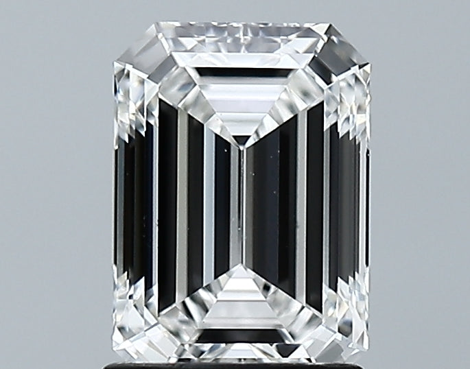 Lab-Grown 1.53 Carat Emerald Cut Diamond color F Clarity VVS2 With GIA Certificate, precious stones, engagement diamonds