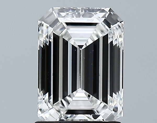 Lab-Grown 1.53 Carat Emerald Cut Diamond color F Clarity VVS2 With GIA Certificate, precious stones, engagement diamonds